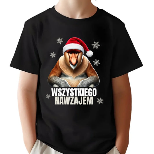 Koszulka dziecięca świąteczna - Janusz Nosacz - Nawzajem BN110
