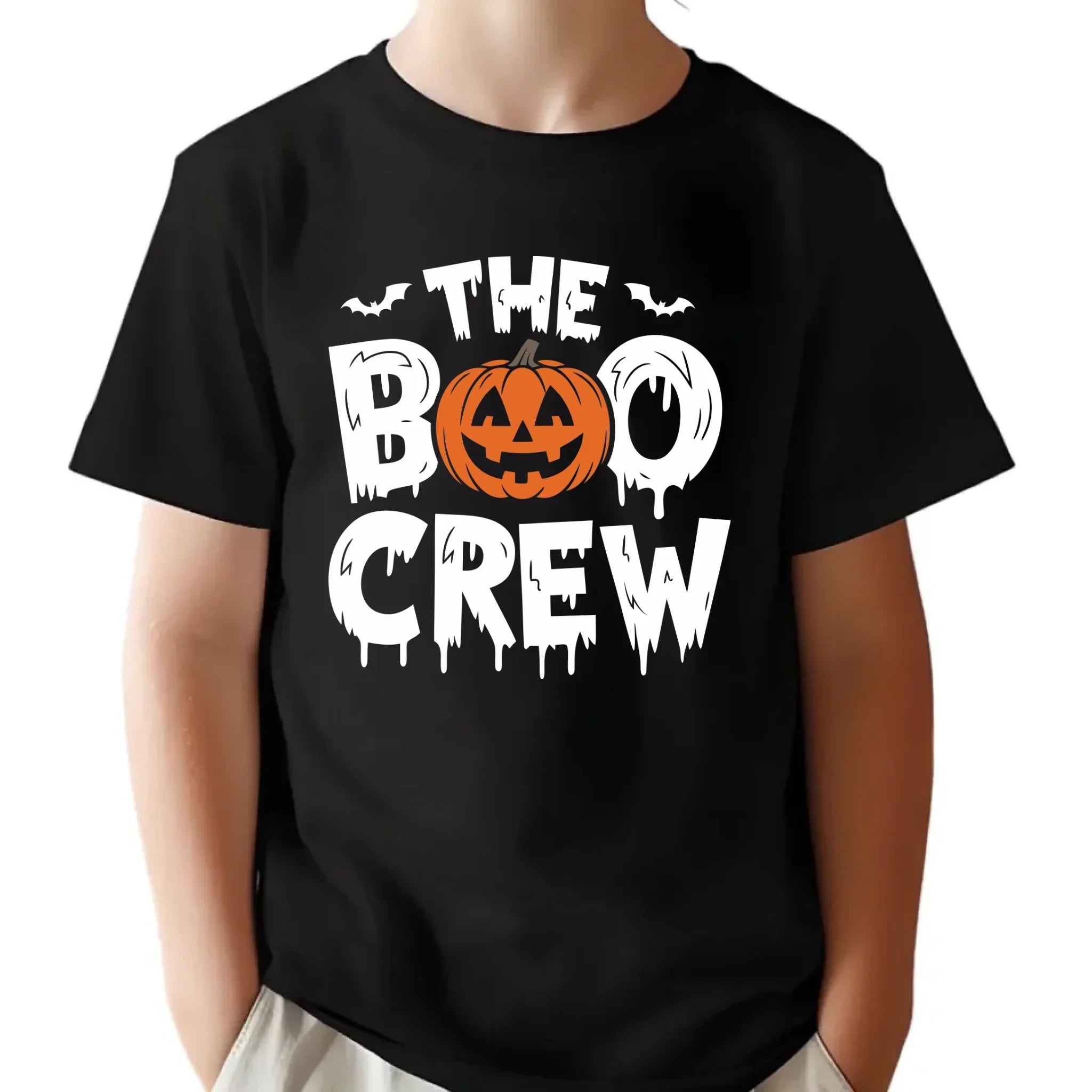 Koszulka dziecięca na Halloween - The Boo Crew HL12 - StoryCups.pl