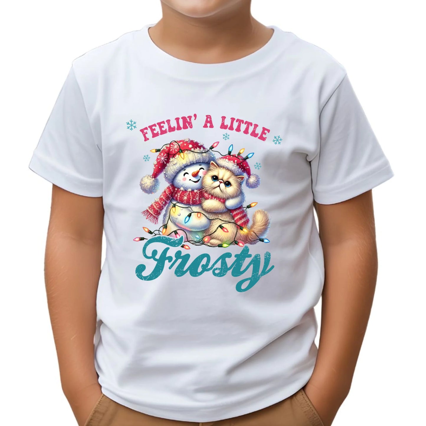 Koszulka dziecięca świąteczna - Feelin' a little frosty BN52