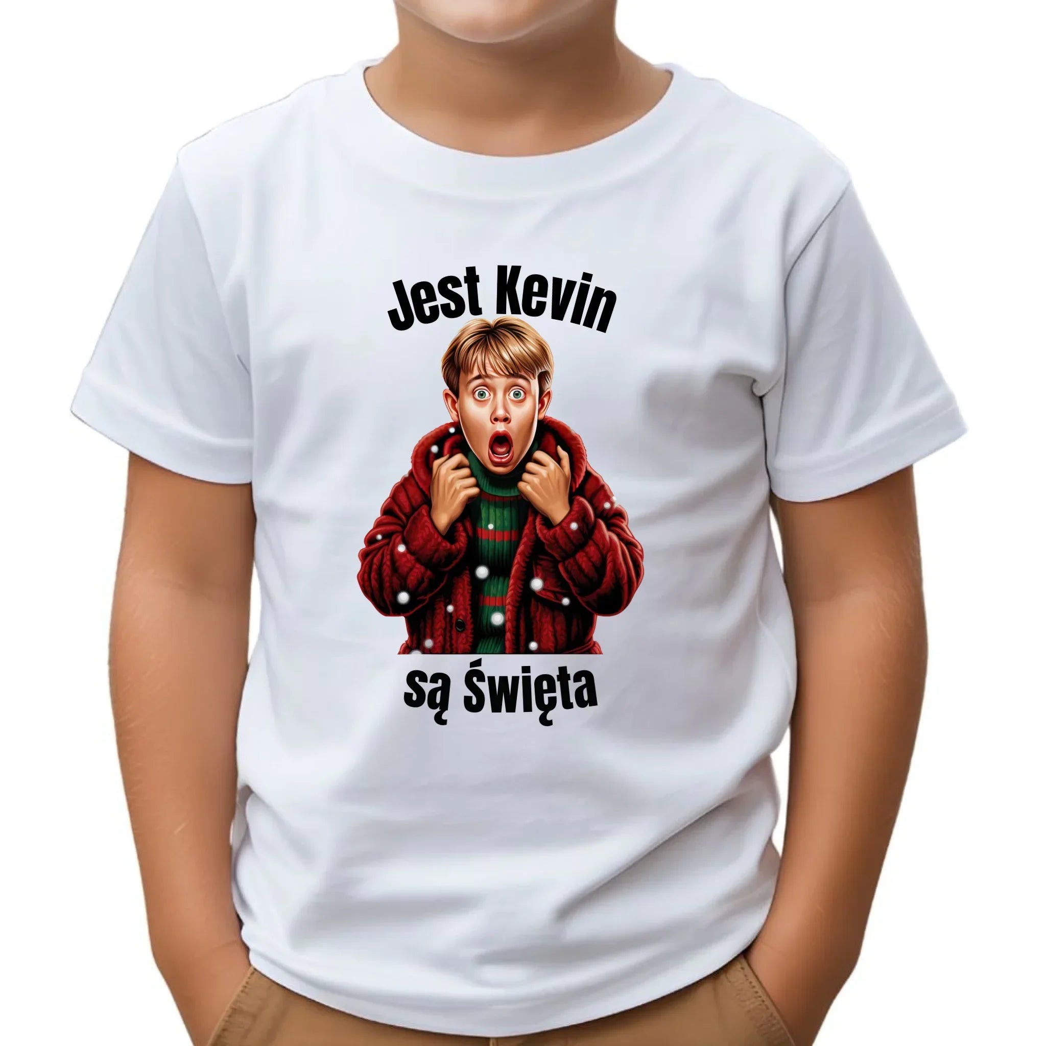 Koszulka dziecięca świąteczna - Jest Kevin są święta BN27 - StoryCups.pl