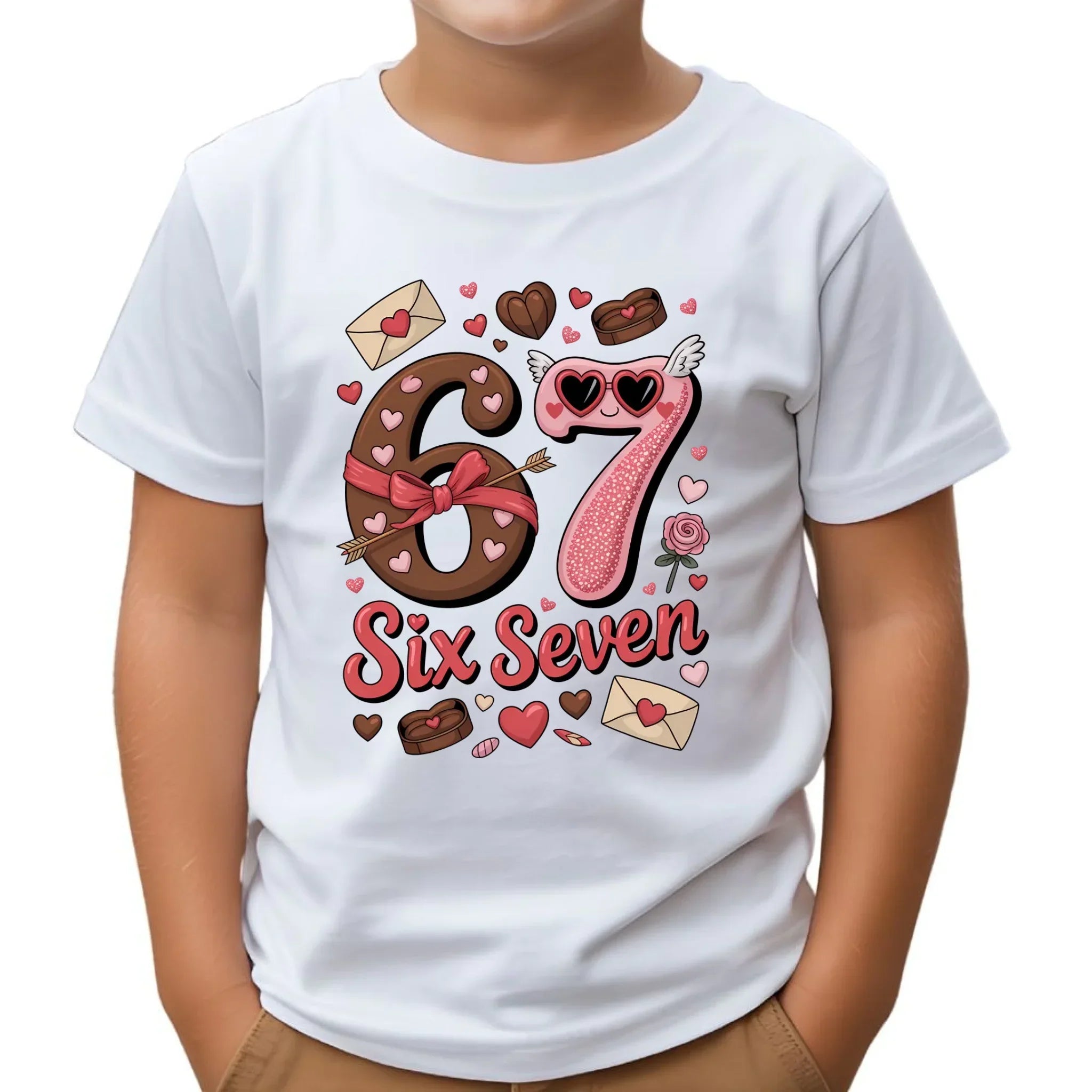 Koszulka dziecięca - Miłość Six Seven 67 W72 - StoryCups.pl