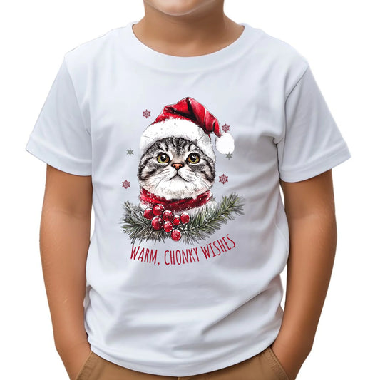 Koszulka dziecięca świąteczna - Warm, Chonky Wishes BN36