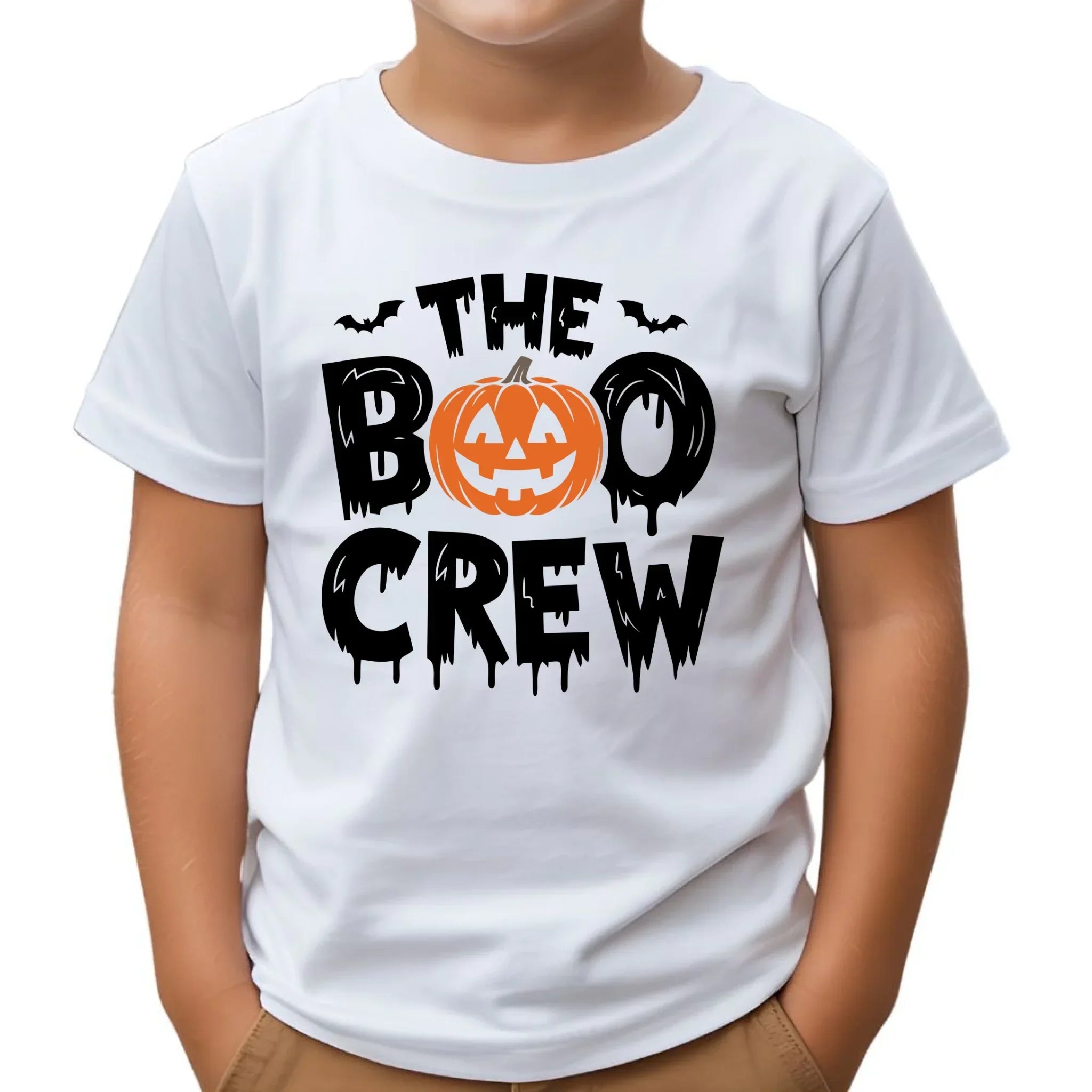 Koszulka dziecięca na Halloween - The Boo Crew HL12 - StoryCups.pl