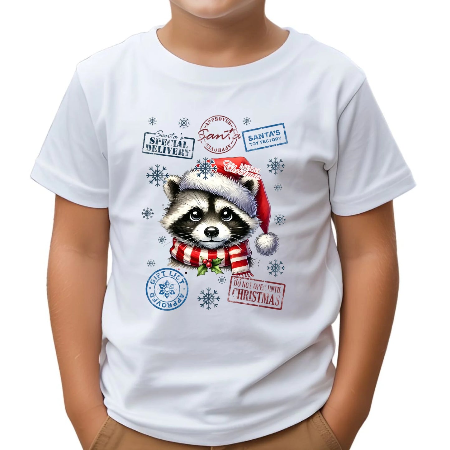 Koszulka dziecięca świąteczna - Szop - Przesyłka od Mikołaja BN104