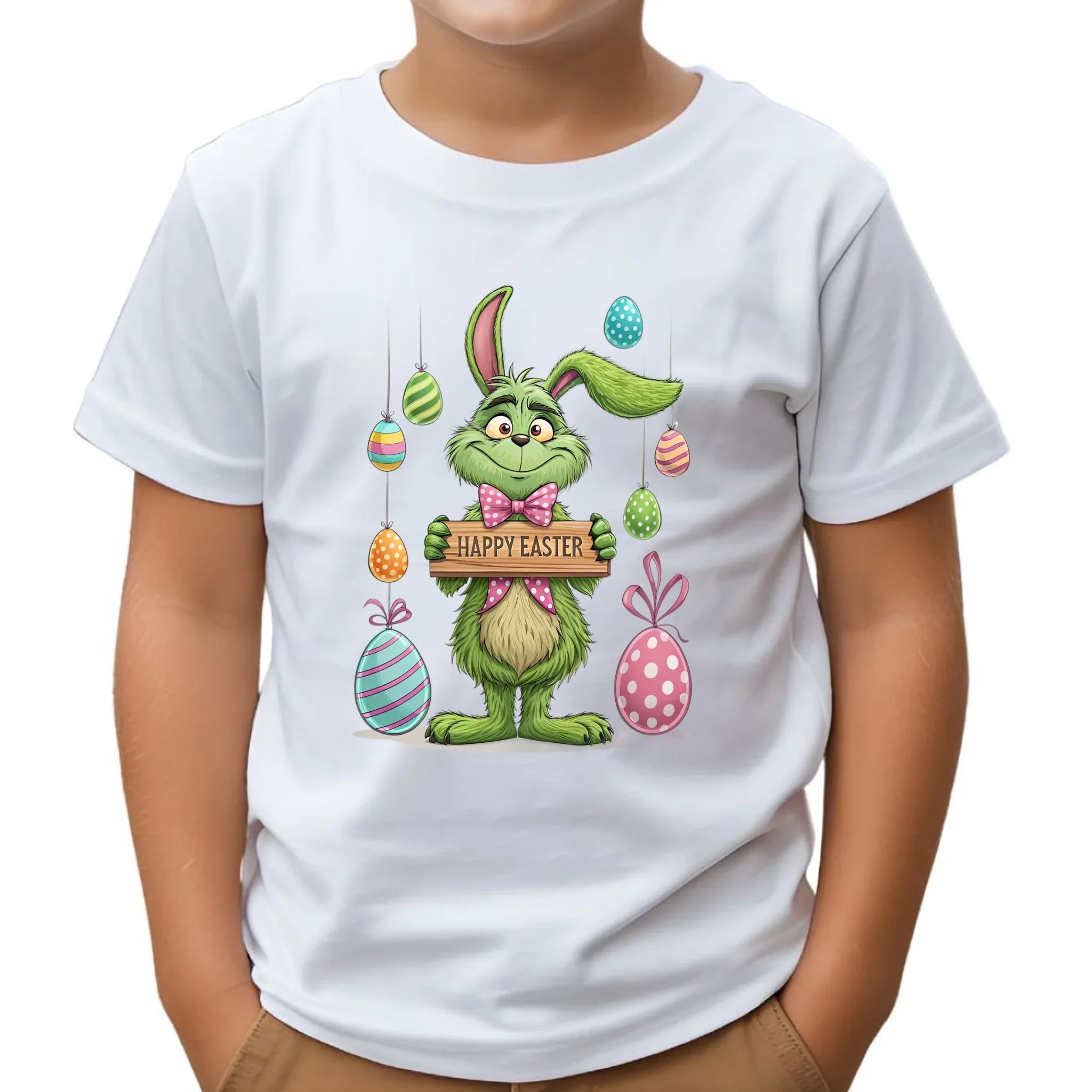 Grinch | Koszulka dla dziecka na Wielkanoc WN33 - StoryCups.pl