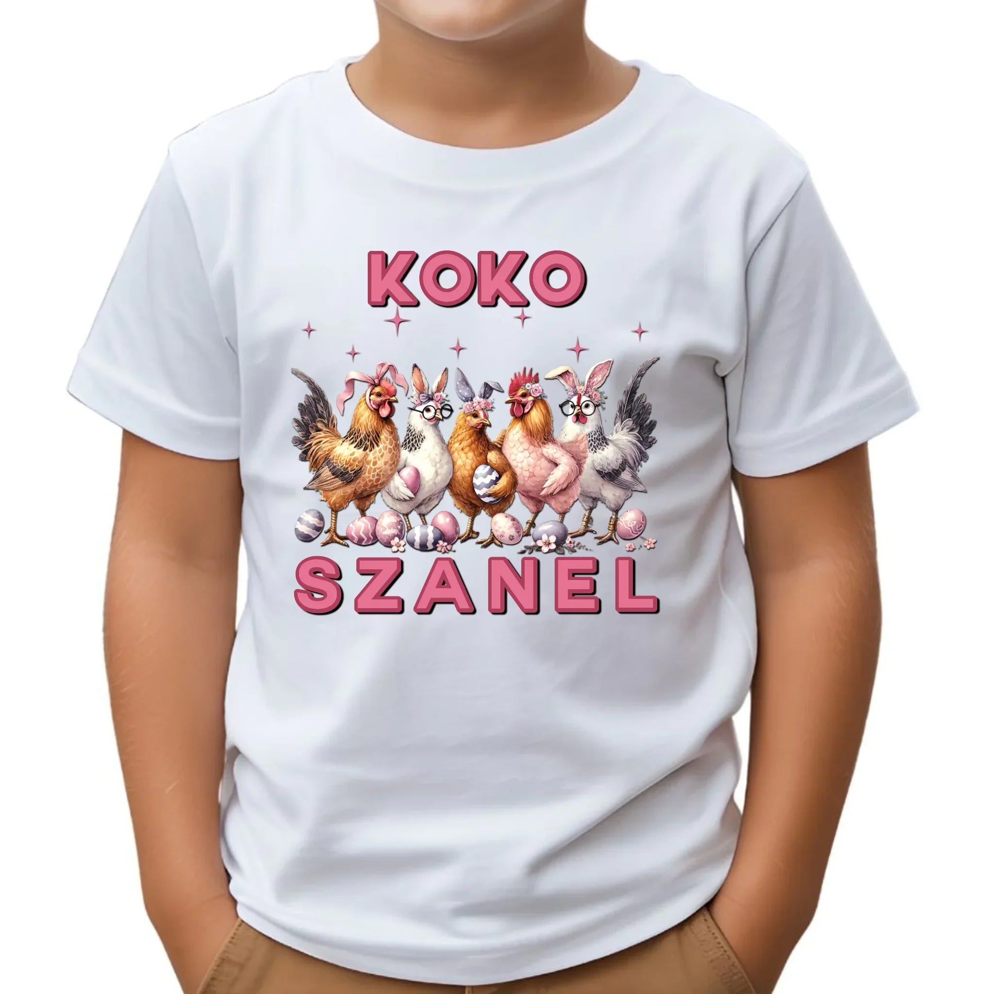 Koko szanel | Koszulka dla dziecka na Wielkanoc WN23 - StoryCups.pl