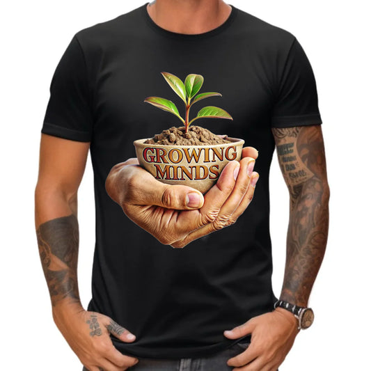 Koszulka męska dla nauczyciela -  Growing minds N15