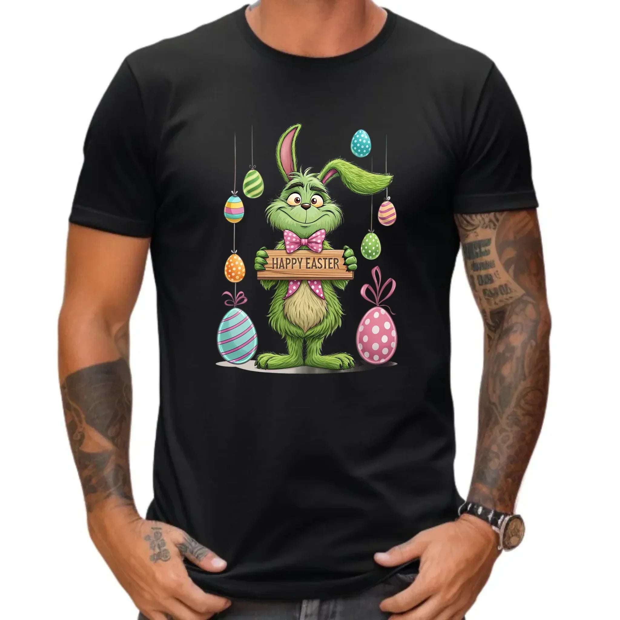 Grinch | Koszulka męska na Wielkanoc WN33 - StoryCups.pl