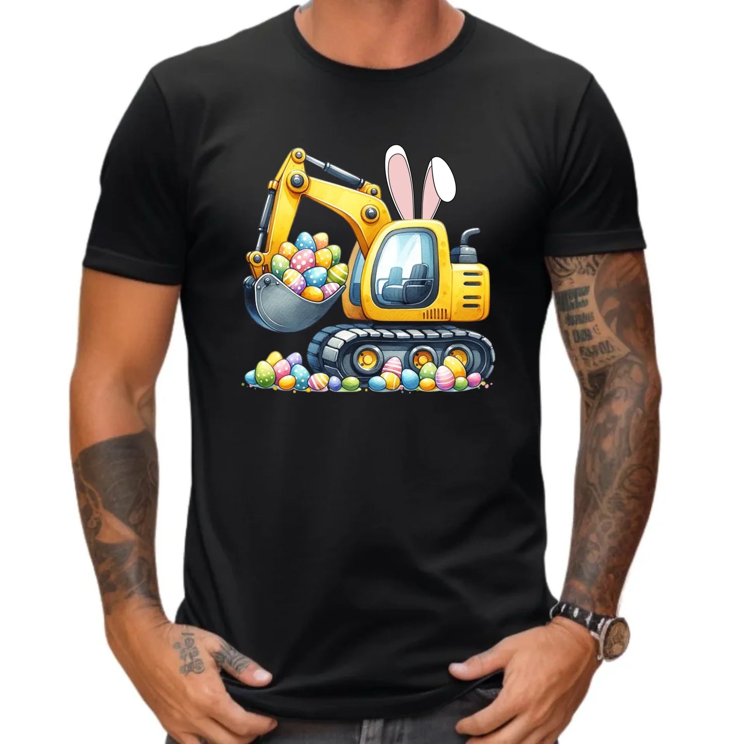 Koparka | Koszulka męska na Wielkanoc WN17