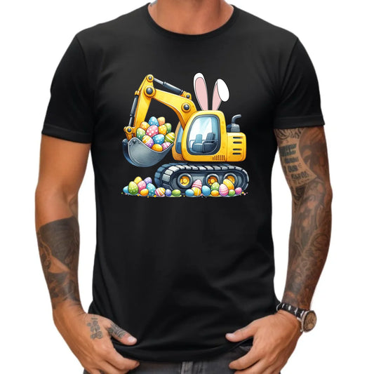 Koparka | Koszulka męska na Wielkanoc WN17