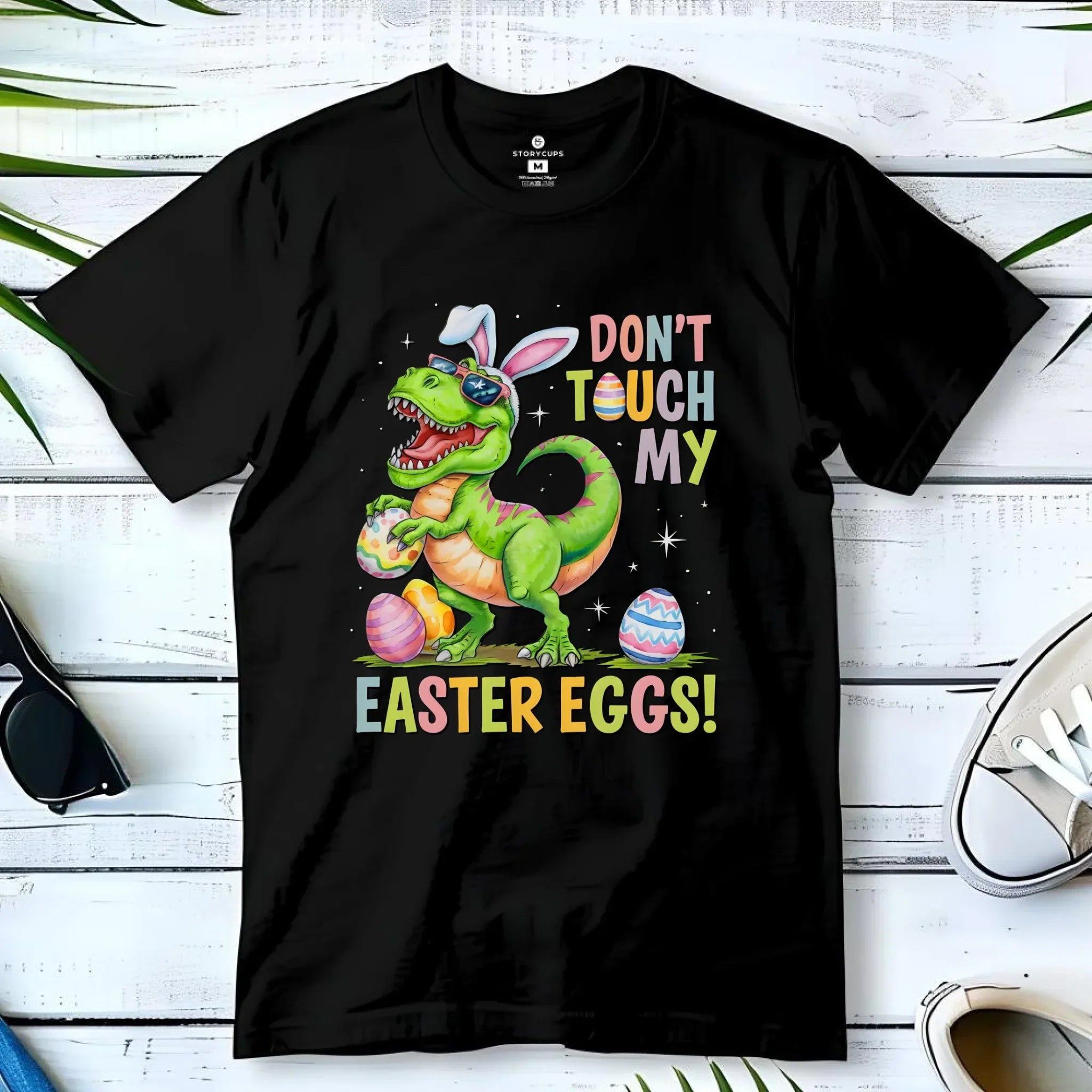 Don't touch my easter eggs | Koszulka męska na Wielkanoc WN34 - StoryCups.pl