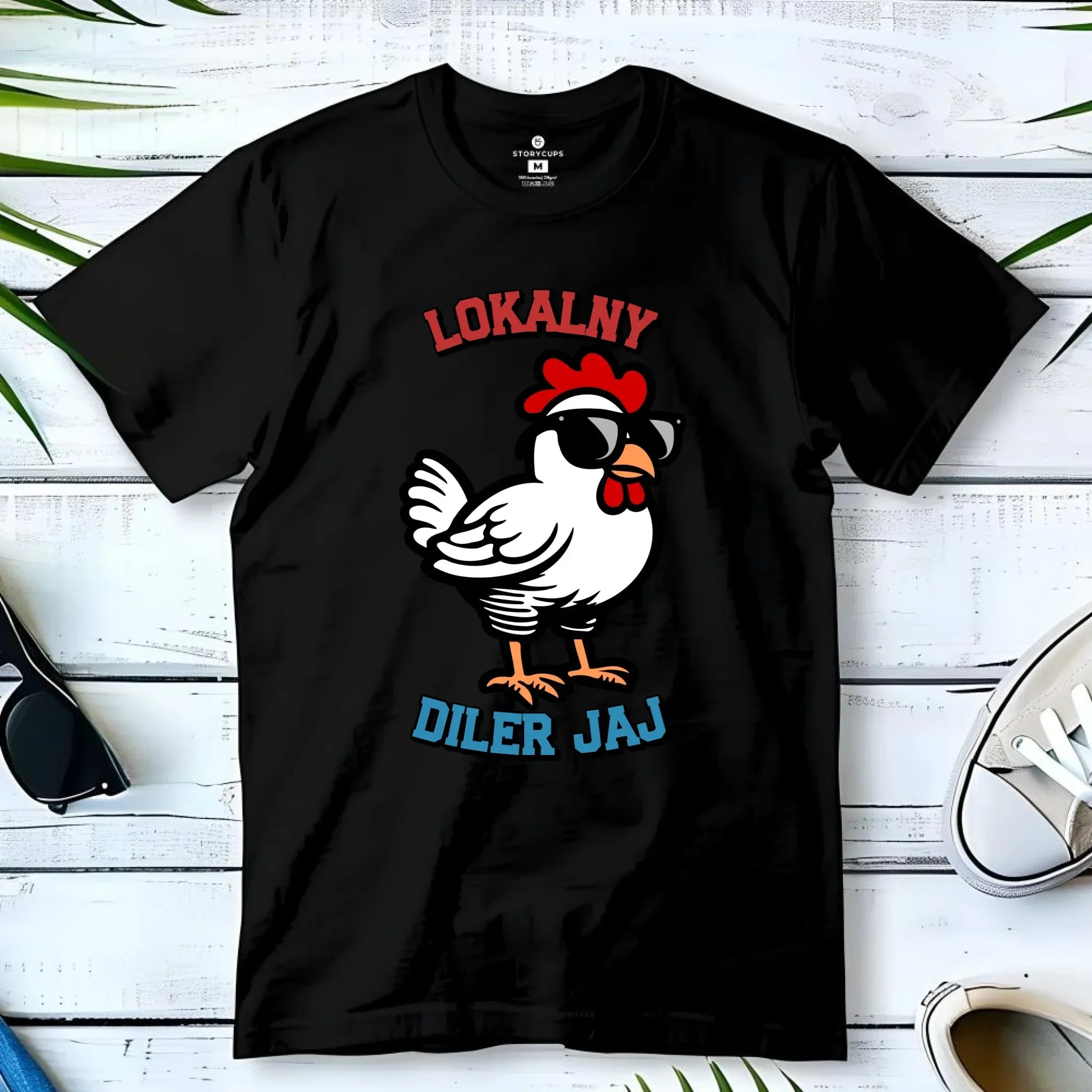 Lokalny diler jaj | Koszulka męska na Wielkanoc WN24 - StoryCups.pl