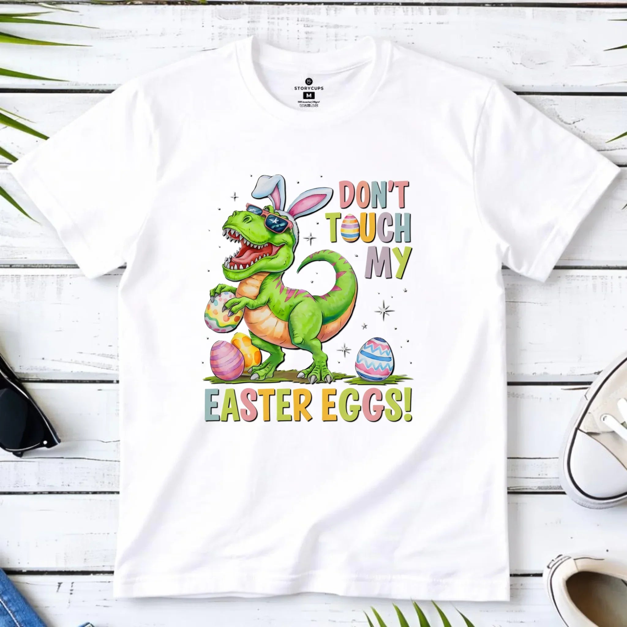 Don't touch my easter eggs | Koszulka męska na Wielkanoc WN34 - StoryCups.pl