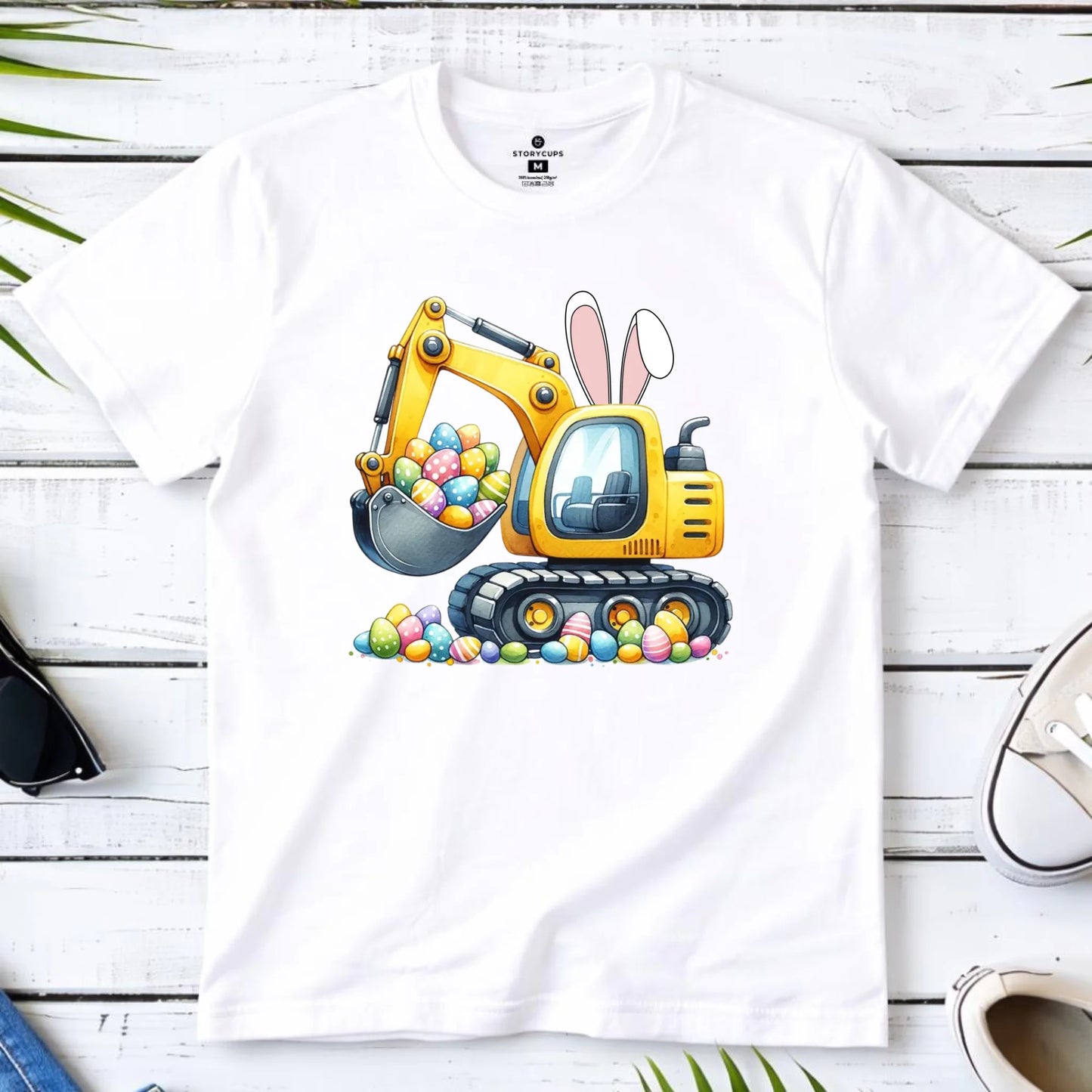 Koparka | Koszulka męska na Wielkanoc WN17