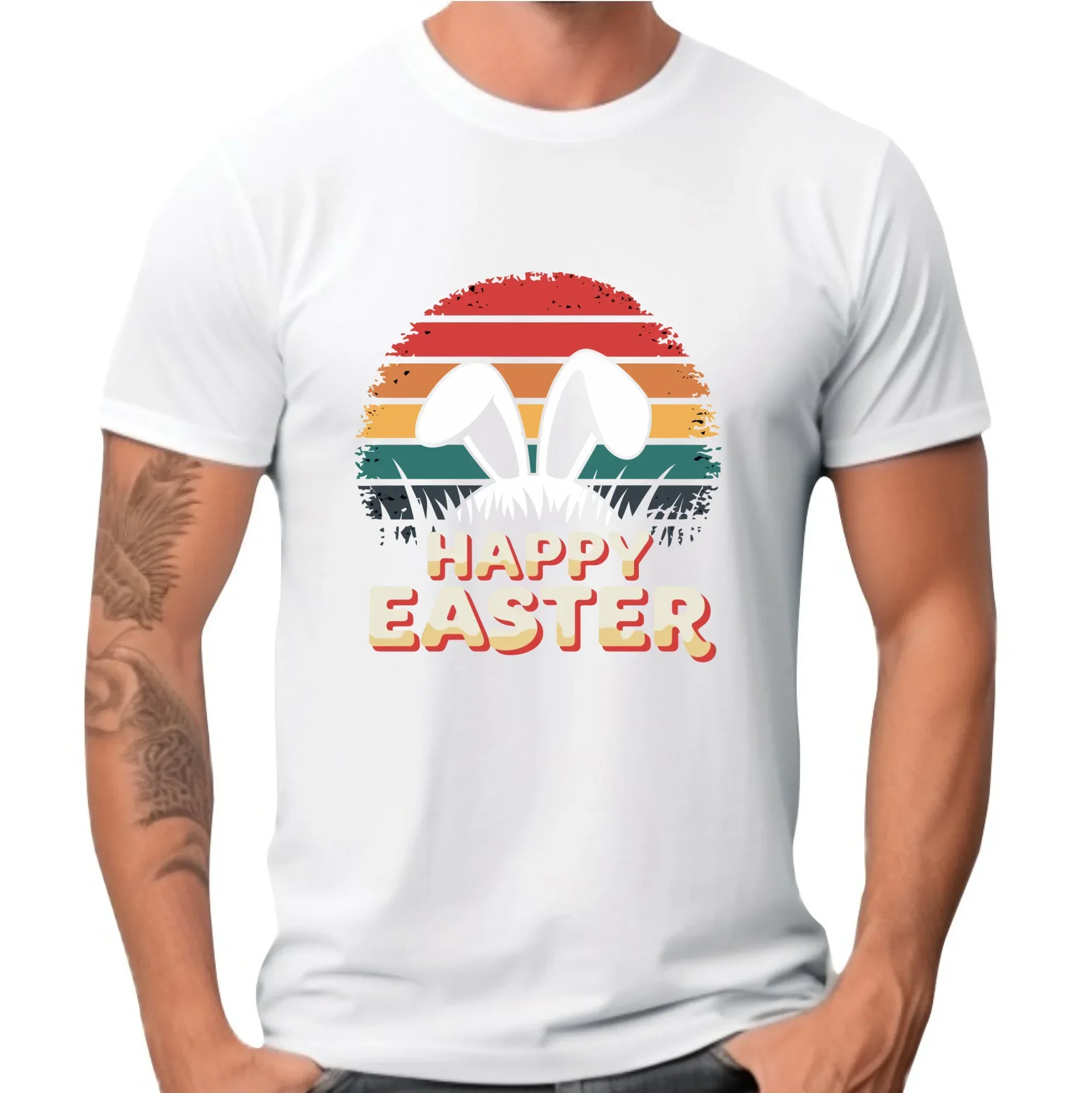 Happy Easter | Koszulka męska na Wielkanoc WN31 - StoryCups.pl