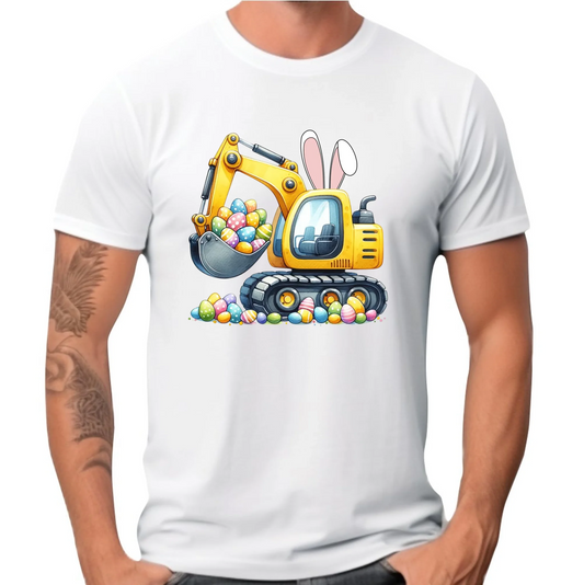 Koparka | Koszulka męska na Wielkanoc WN17