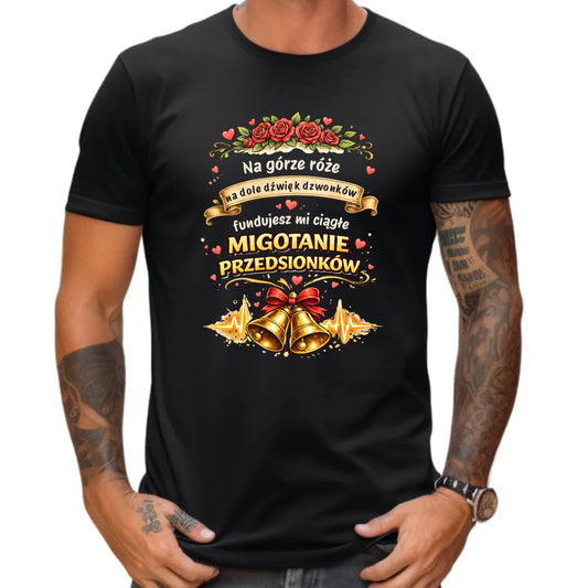 Koszulka męska - Fundujesz mi ciągłe migotanie przedsionków W71 - StoryCups.pl