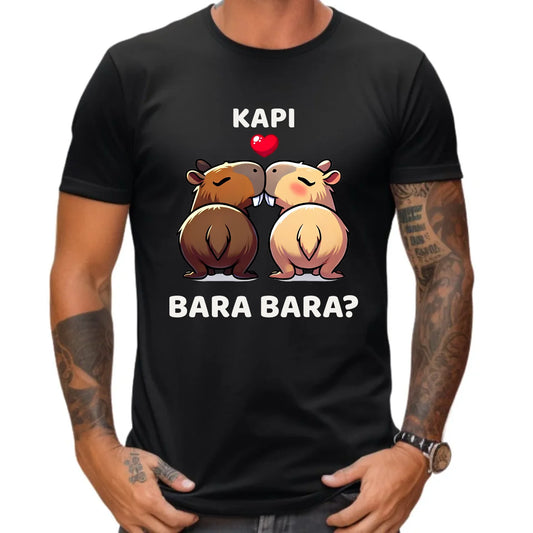 Koszulka męska - Kapibara bara bara W86 - StoryCups.pl