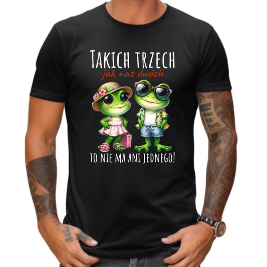 Koszulka męska - Żabki Takich trzech jak nas dwóch DCH11 - StoryCups.pl