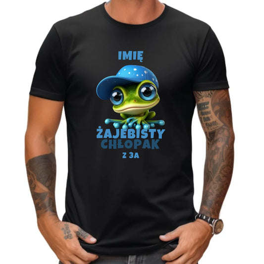 Koszulka męska - Żajebisty Chłopak - personalizowana DCH01 - StoryCups.pl