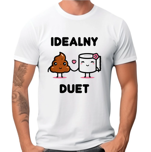 Koszulka męska - Idealny Duet W92 - StoryCups.pl