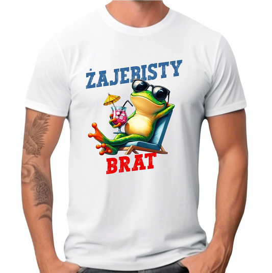 Koszulka męska dla brata - Żajebisty Brat DB01 - StoryCups.pl