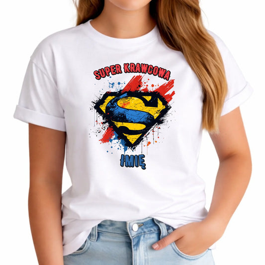 Koszulka damska szyciowa dla krawcowej - Super krawcowa HS36 - StoryCups.pl