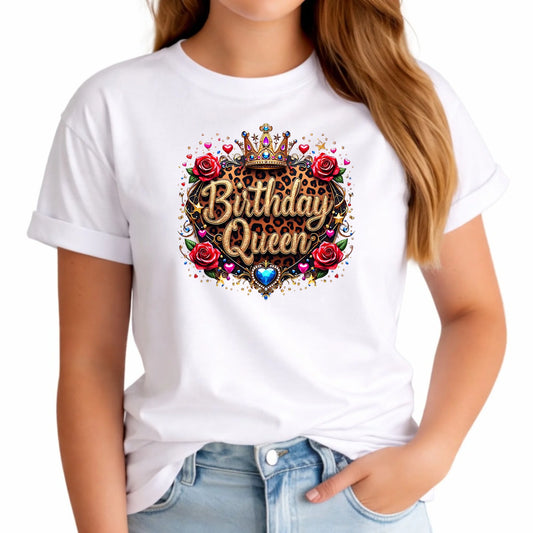 Birthday Queen | Koszulka damska na urodziny U33 - StoryCups.pl