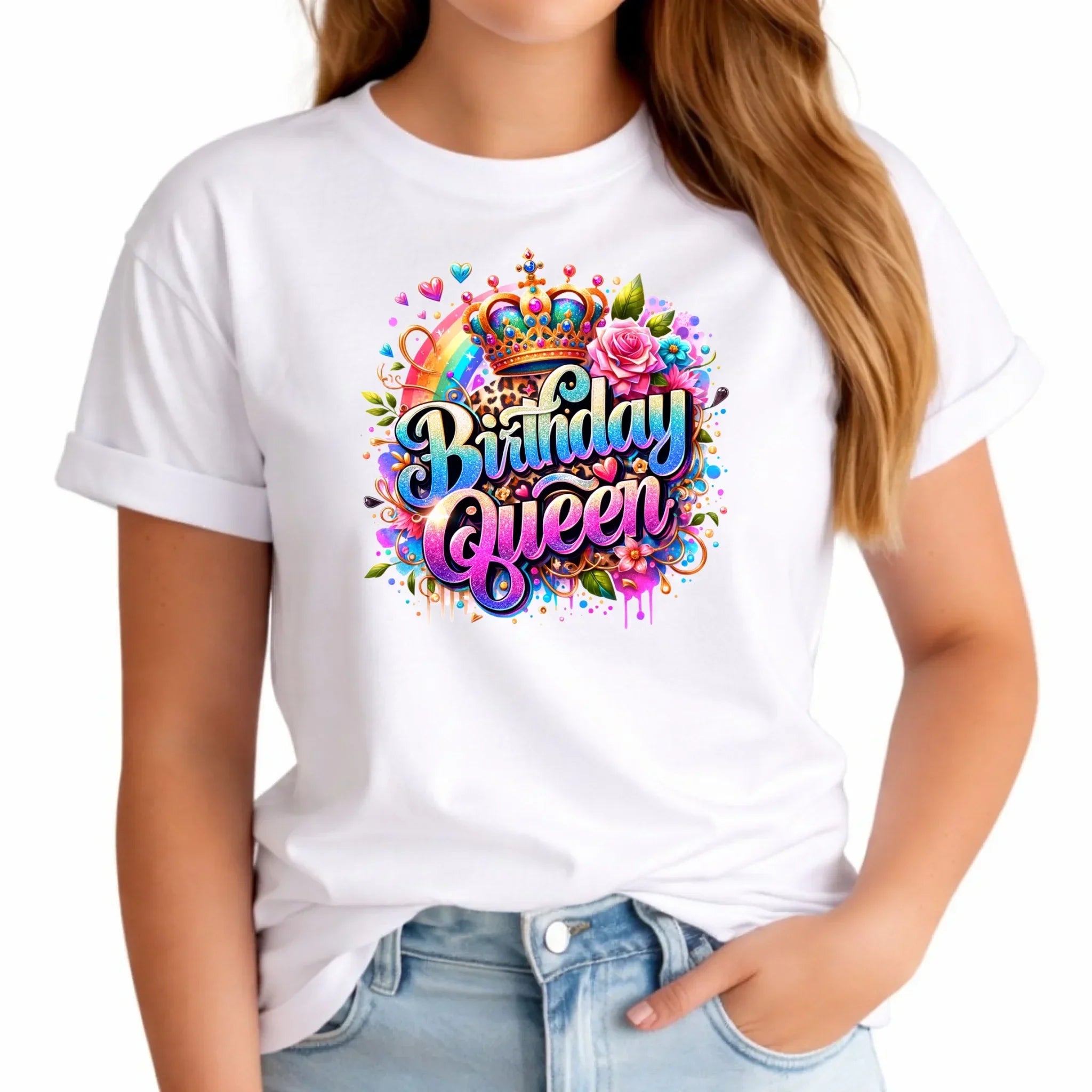 Birthday Queen | Koszulka damska na urodziny U32 - StoryCups.pl