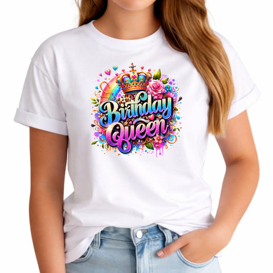 Birthday Queen | Koszulka damska na urodziny U32 - StoryCups.pl