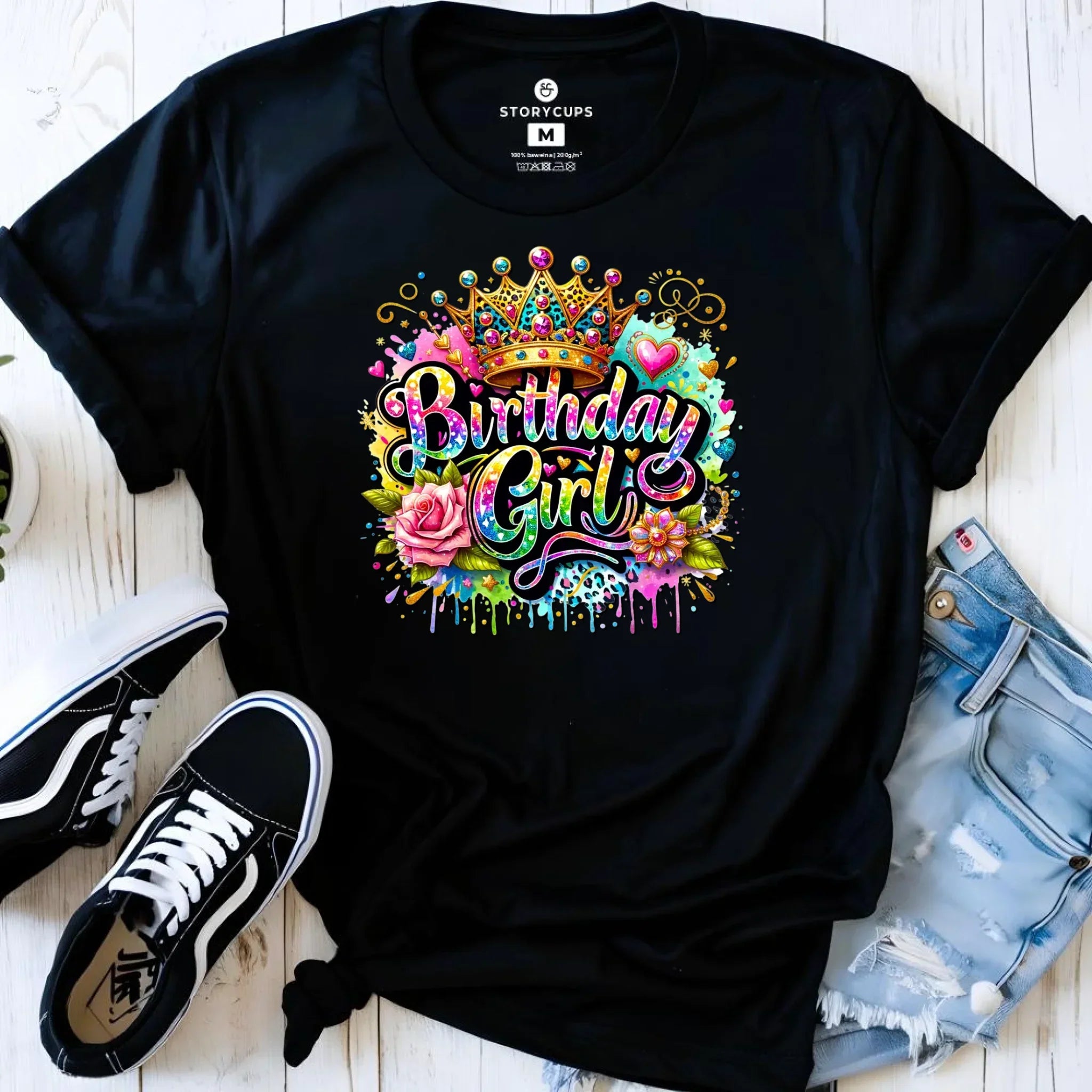 Birthday Girl | Koszulka damska na urodziny U34 - StoryCups.pl