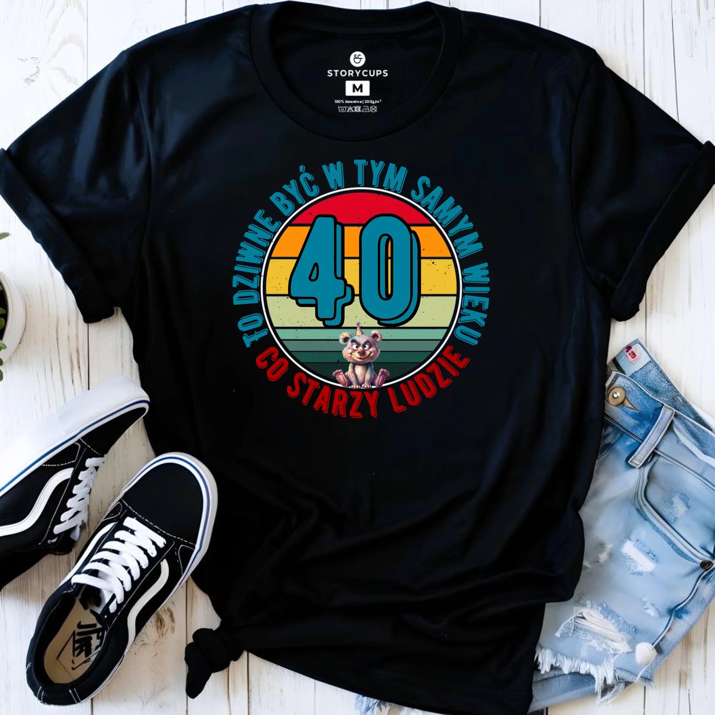 To dziwne (wiek) | Koszulka damska prezent na urodziny U08 - StoryCups.pl