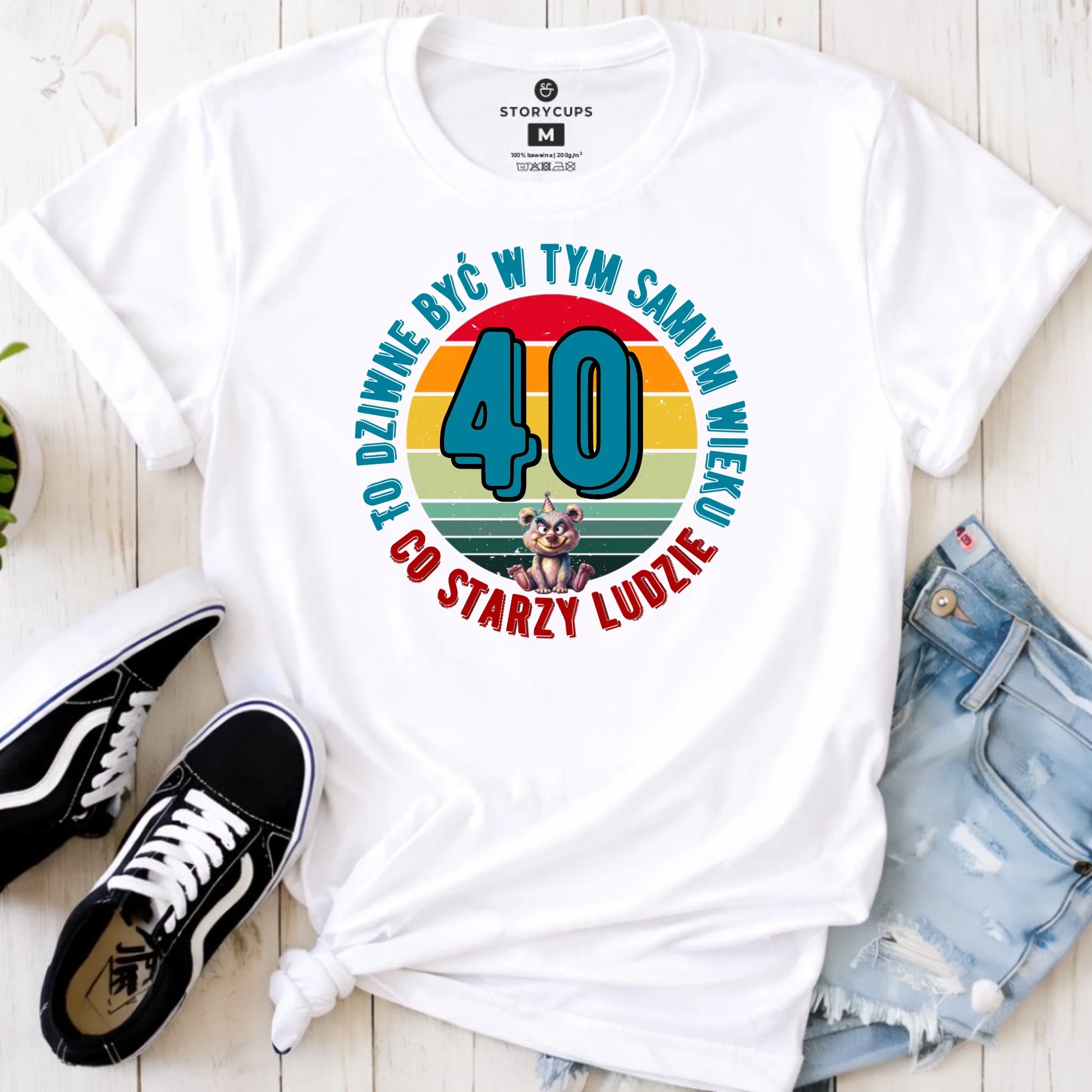 To dziwne (wiek) | Koszulka damska prezent na urodziny U08 - StoryCups.pl