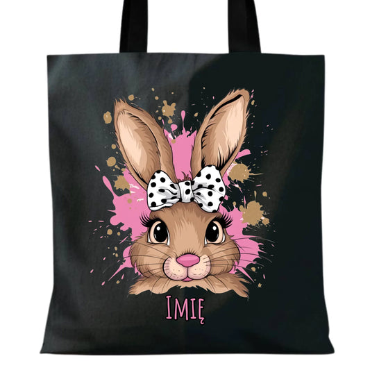 Torba na Wielkanoc - Słodki Zajączek - personalizowana WN08 - StoryCups.pl