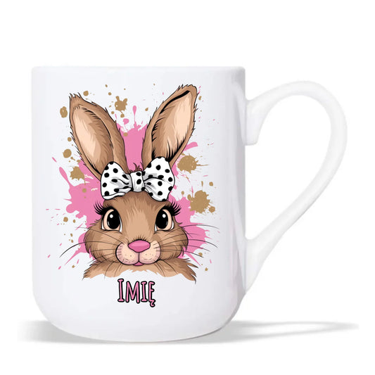 Kubek elegant na Wielkanoc - Słodki Zajączek - personalizowany WN08 - StoryCups.pl
