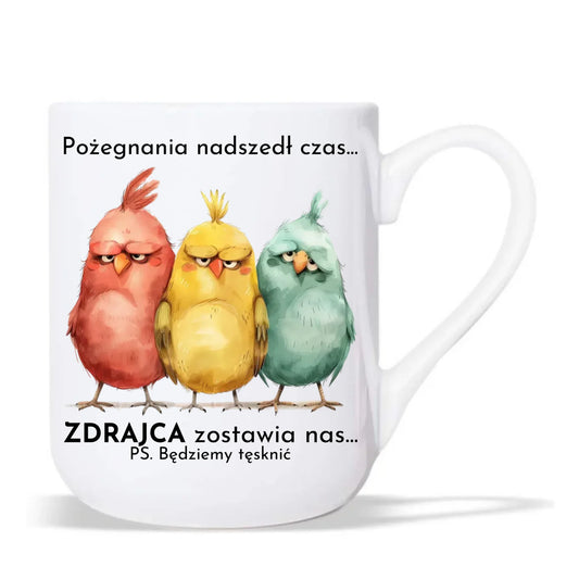 Kubek elegant na odejście z pracy - Pożegnania nadszedł czas OP05 - StoryCups.pl
