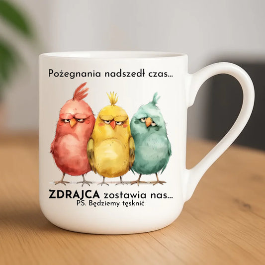 Kubek elegant na odejście z pracy - Pożegnania nadszedł czas OP05 - StoryCups.pl