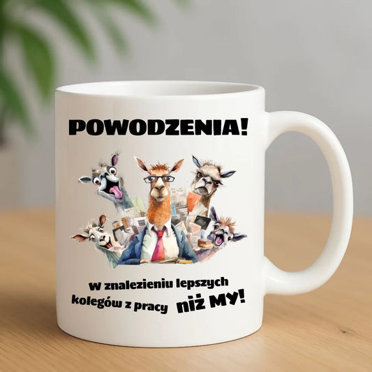 Kubek na odejście z pracy - Powodzenia w znalezieniu lepszych kolegów OP08 - StoryCups.pl