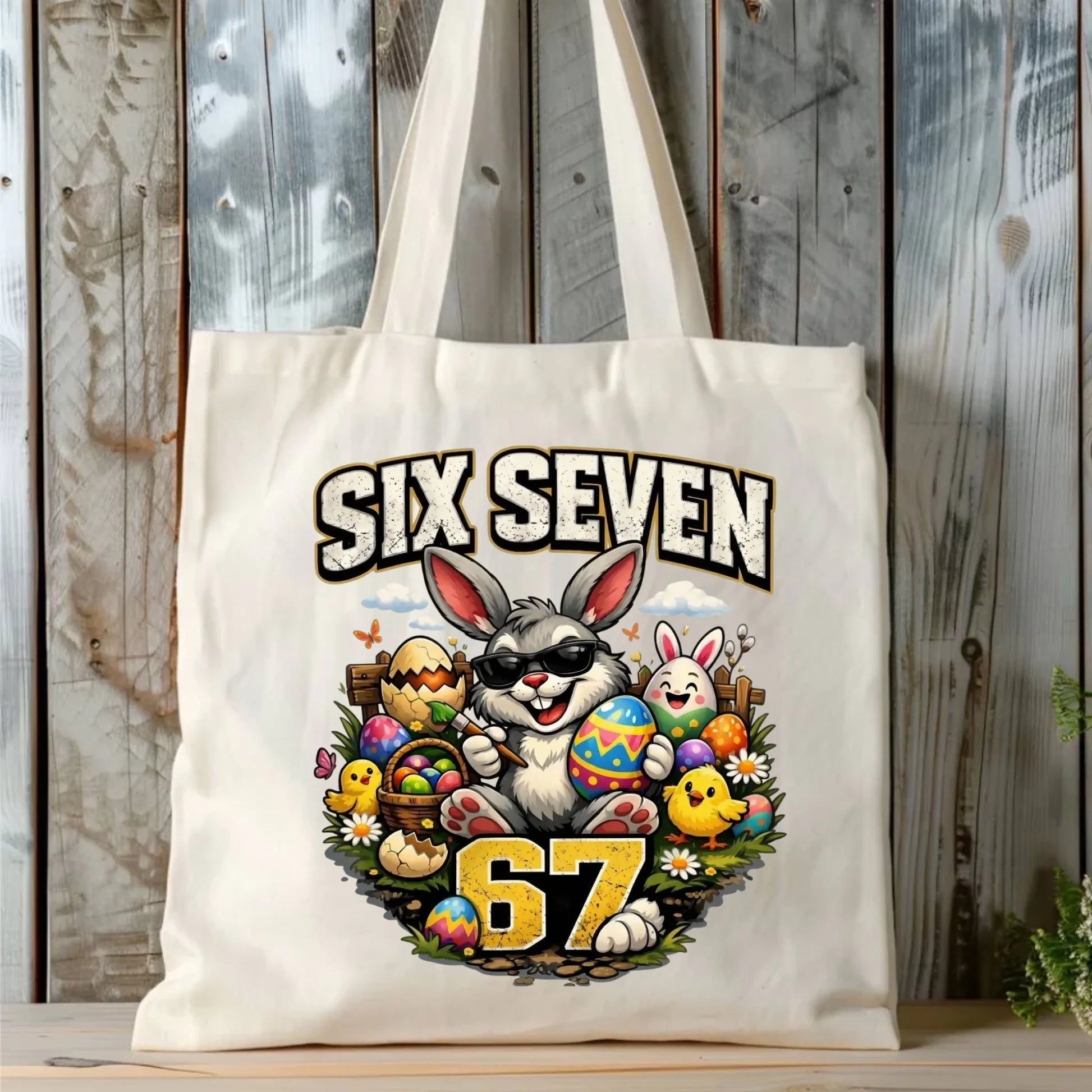 Torba wielkanocna - Zając Six Seven 67 WN10 - StoryCups.pl