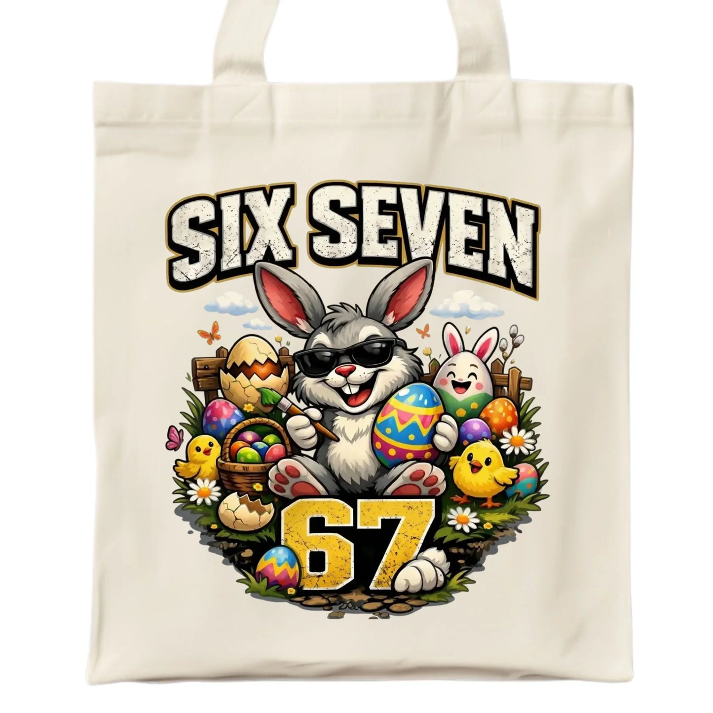 Torba wielkanocna - Zając Six Seven 67 WN10 - StoryCups.pl