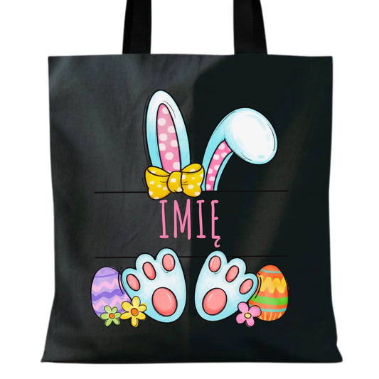 Torba wielkanocna - Zajączek - personalizowana WN15 - StoryCups.pl