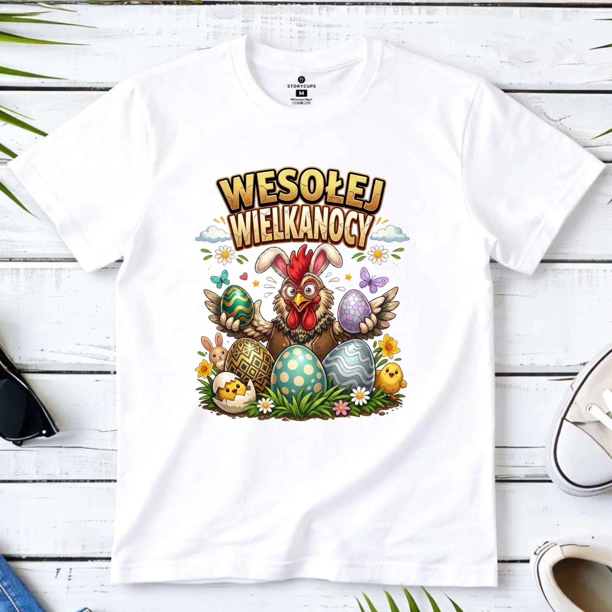 Koszulka dziecięca wielkanocna - Wesołej Wielkanocy WN20 - StoryCups.pl