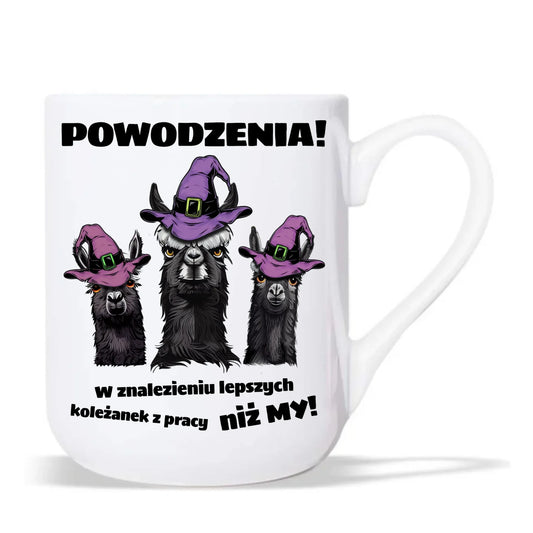 Kubek elegant na odejście z pracy - Powodzenia w znalezieniu lepszych koleżanek OP07