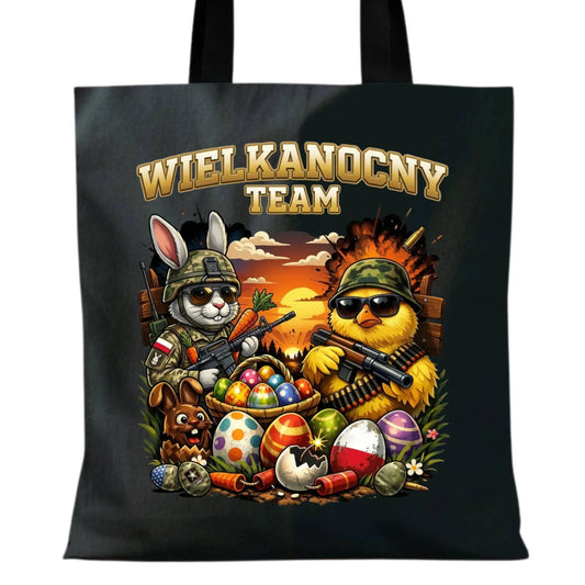 Torba na Wielkanoc - Kurczak i zając armia Wielkanocny Team WN37 - StoryCups.pl
