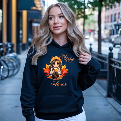 Bluza damska z kapturem jesieniara - Anime - personalizowana JS06 - StoryCups.pl