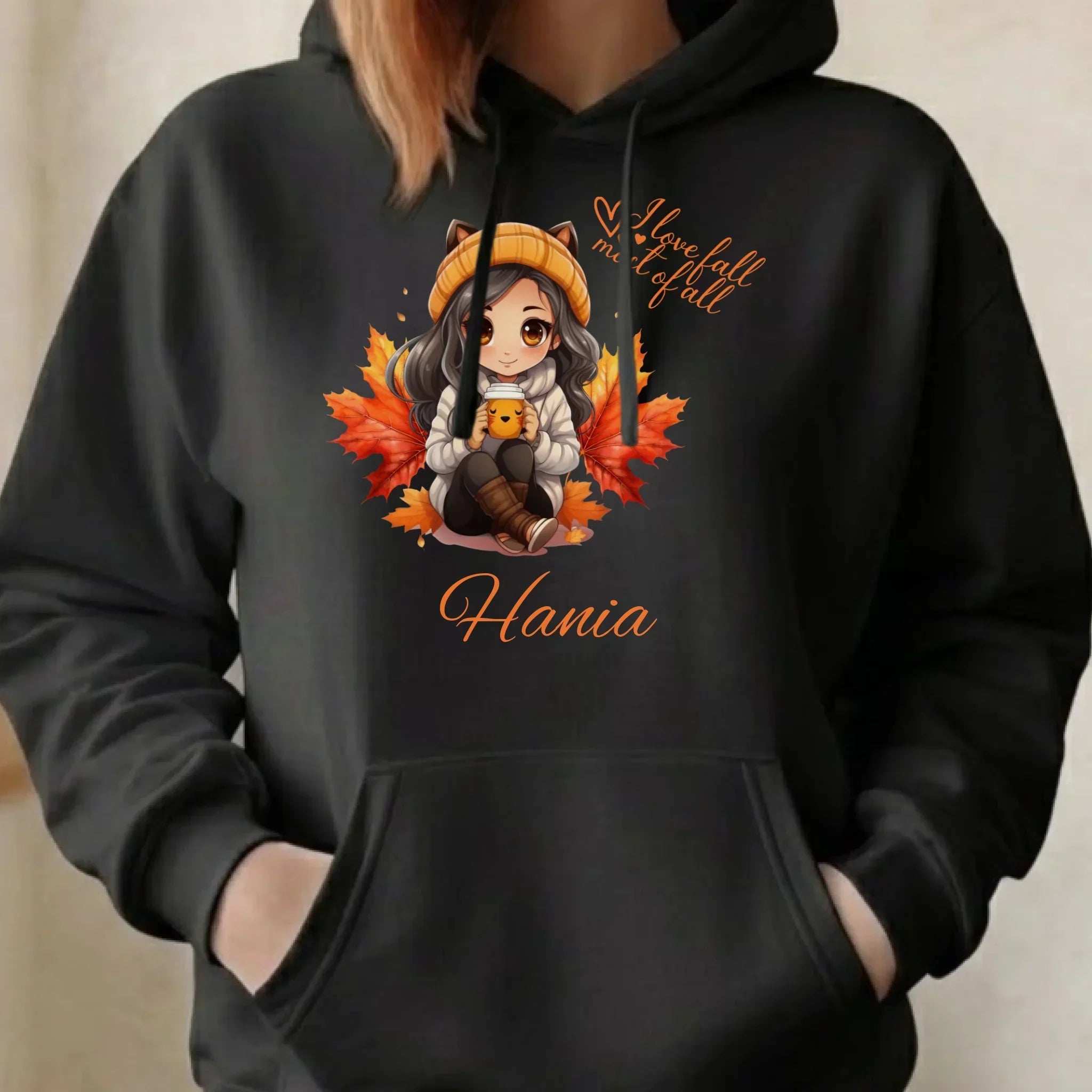 Bluza damska z kapturem jesieniara - Anime - personalizowana JS06 - StoryCups.pl