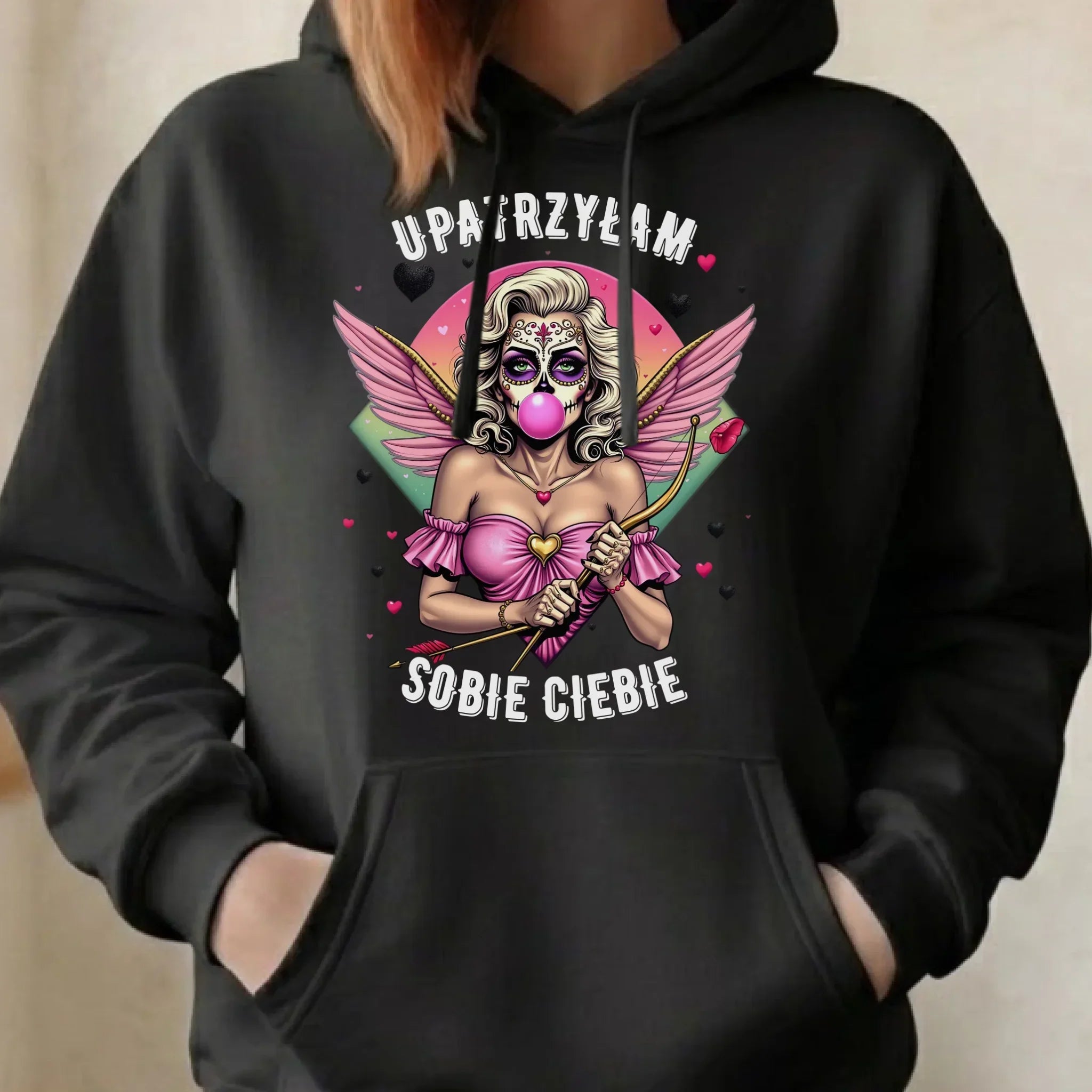 Bluza damska z kapturem - Upatrzyłam sobie Ciebie W47 - StoryCups.pl