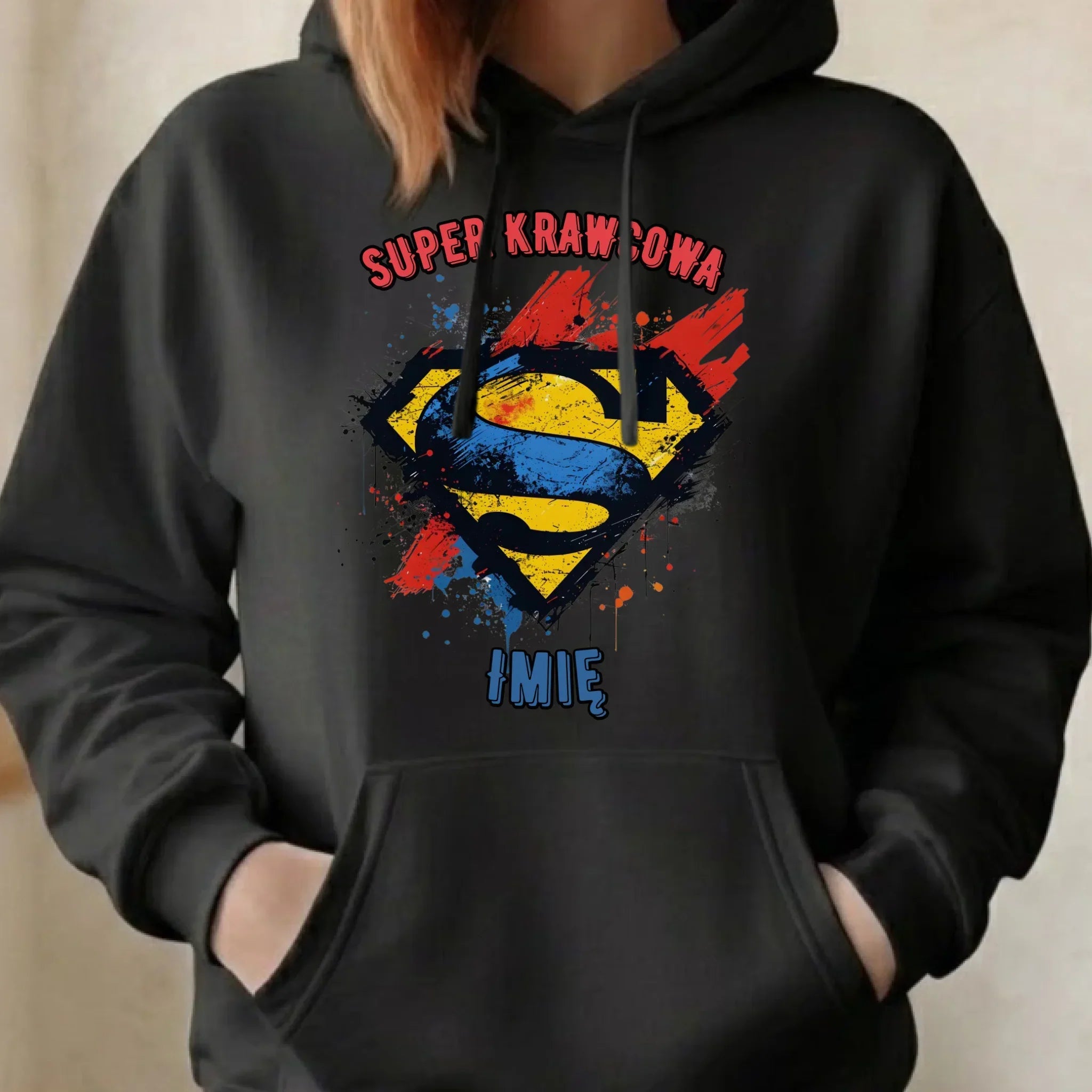 Bluza damska z kapturem szyciowa dla krawcowej - Super Krawcowa HS36 - StoryCups.pl