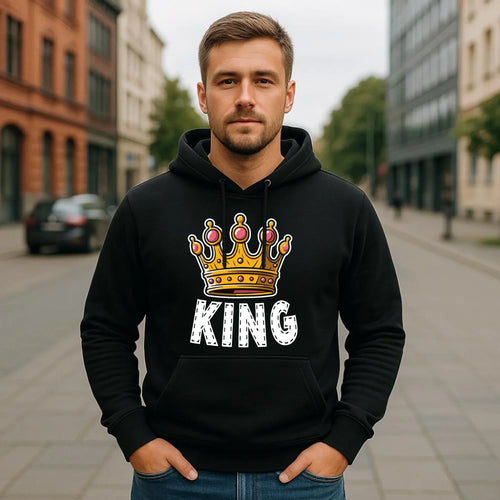 Bluza męska z kapturem - King W41 - StoryCups.pl