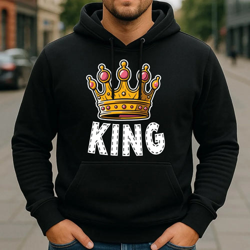 Bluza męska z kapturem - King W41 - StoryCups.pl